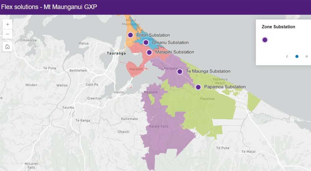 map view of flex solutions