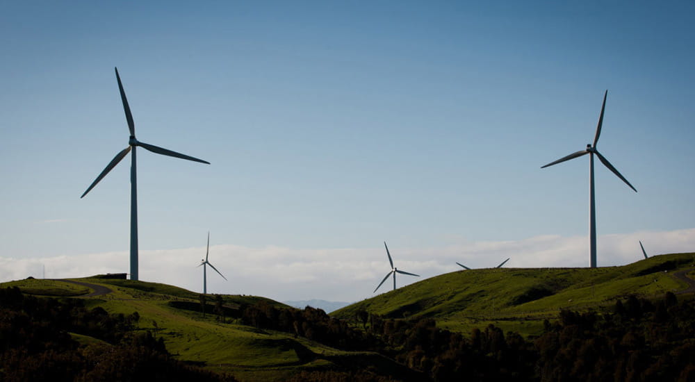 wind turbines
