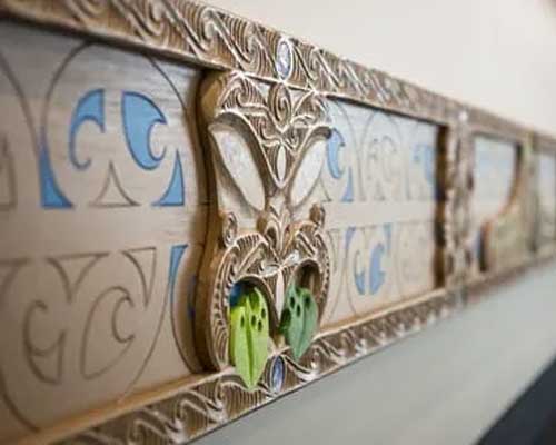 Maori wall design
