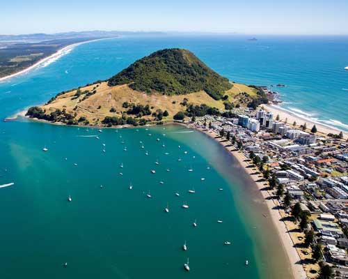 Mt Maunganui arial image