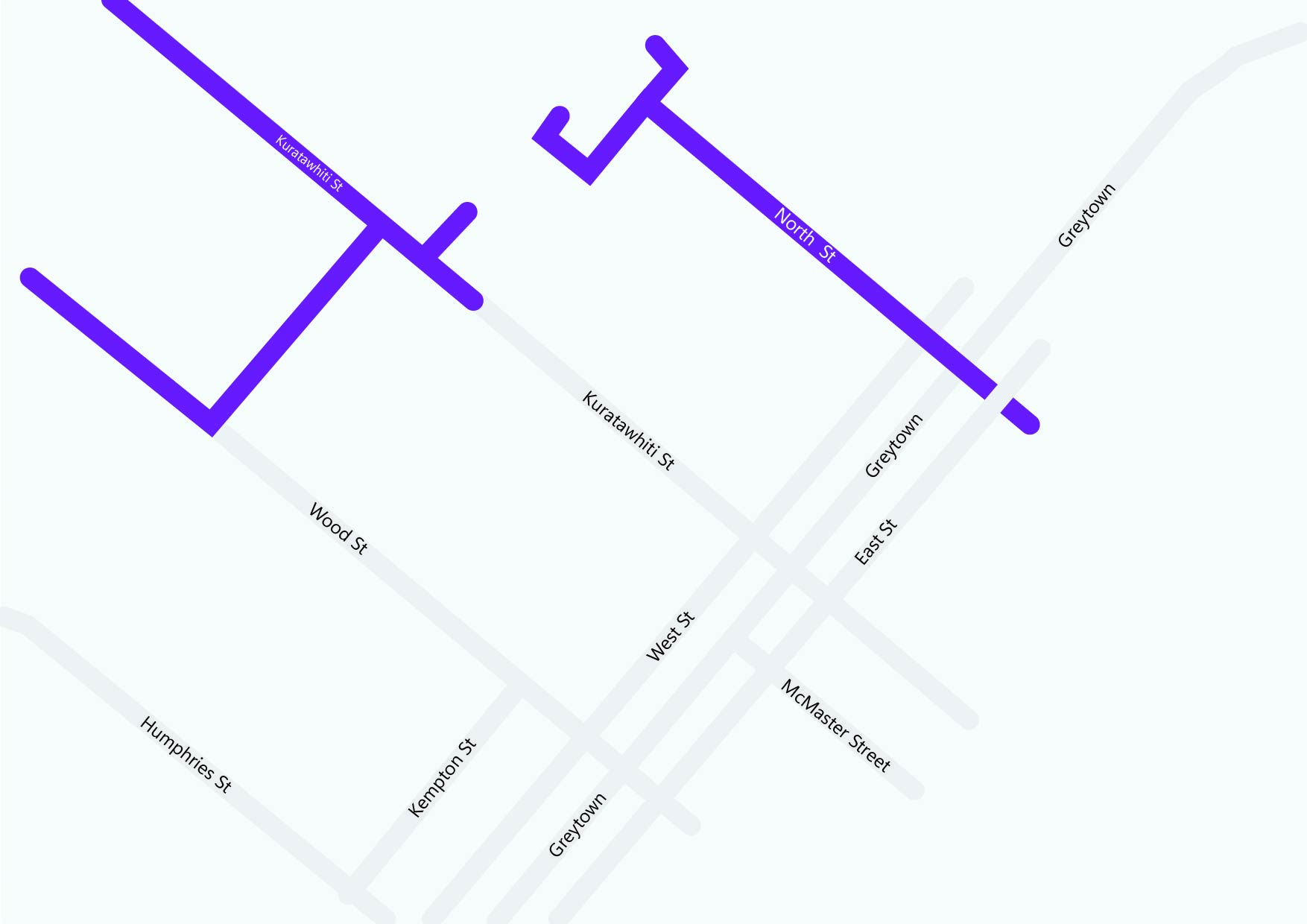 Greytown west map.
